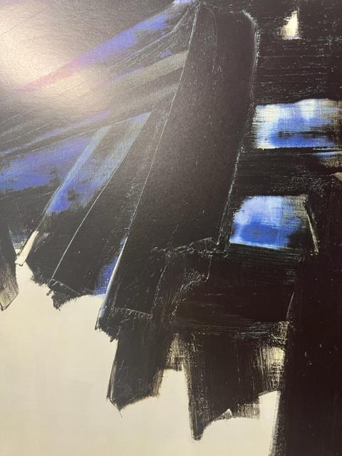 Pierre Soulages "Peinture" Print. - Image 5 of 6