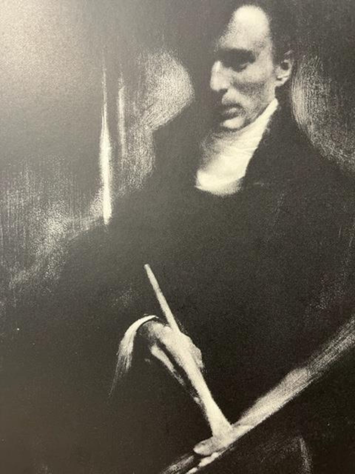 Edward Steichen "Self Portrait with Brush and Palette" Print. - Bild 3 aus 6