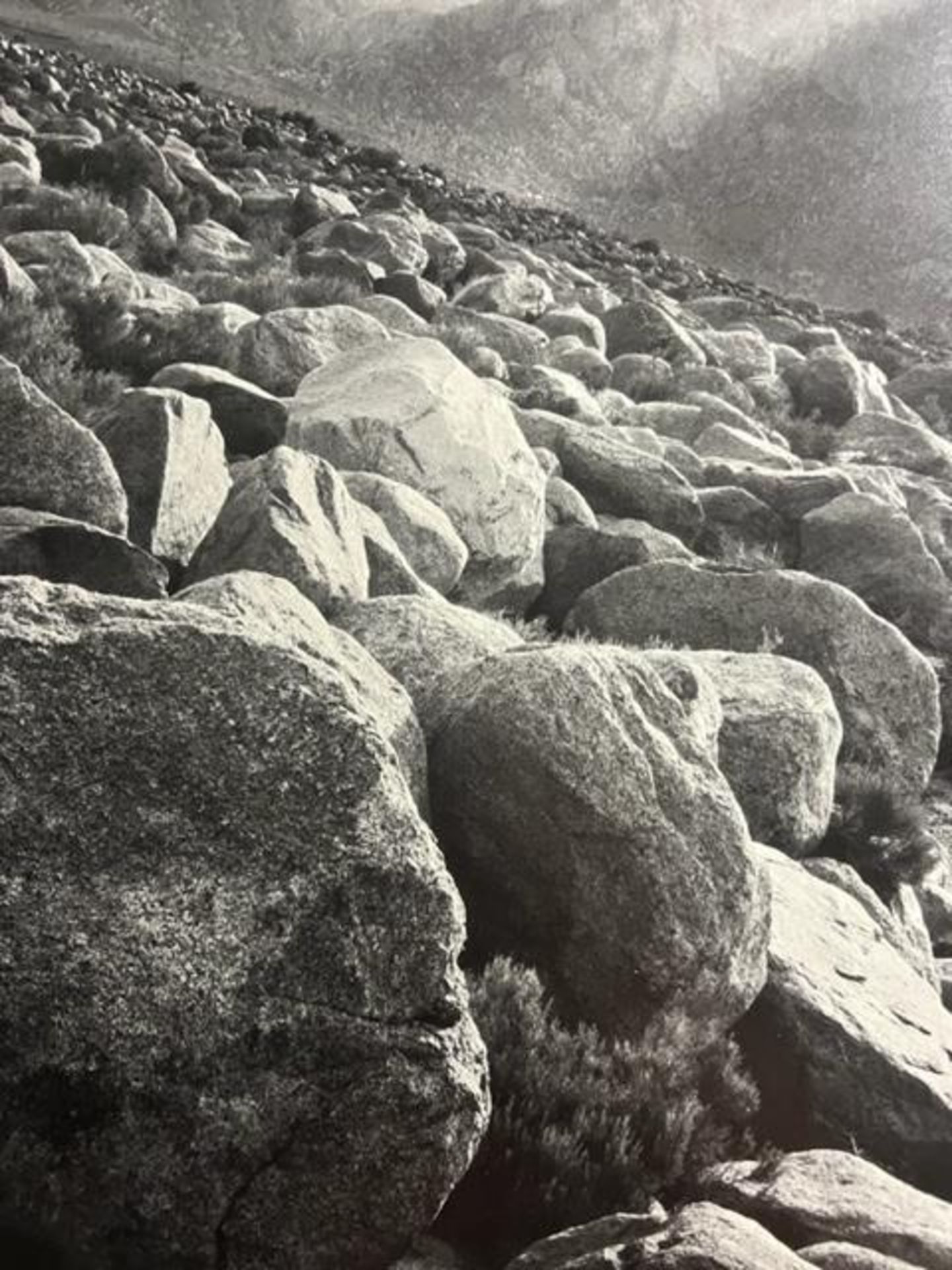 Ansel Adams "Mt. Williamson " Print. - Bild 6 aus 6