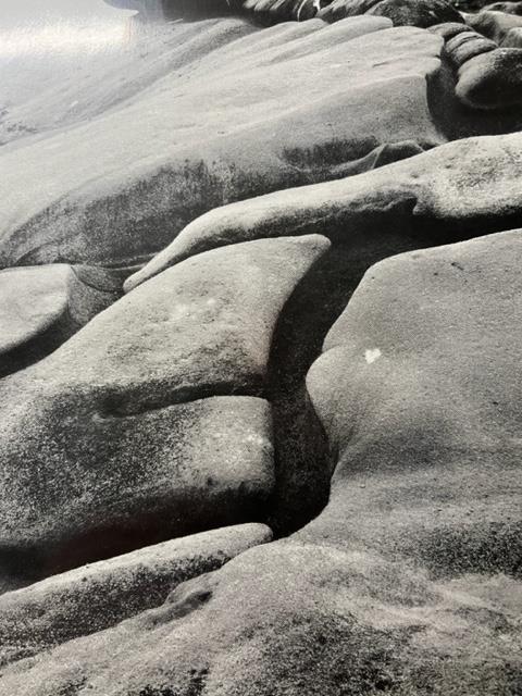 Edward Weston "Eroded Rock" Print.
