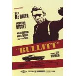 Steve McQueen "Bullitt, 1968" Movie Poster