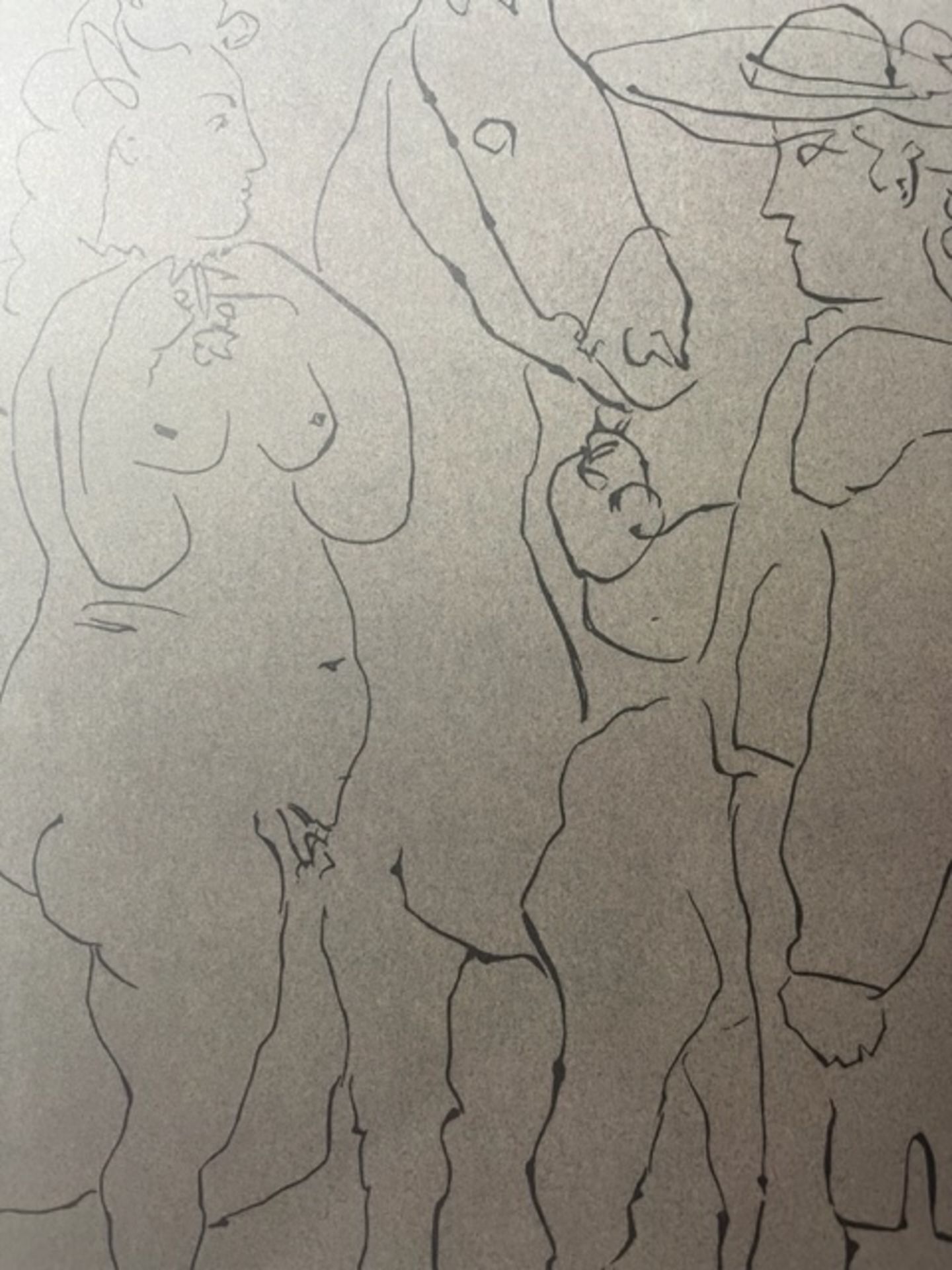 Pablo Picasso "Picador, Woman, Horse" Print. - Bild 3 aus 6
