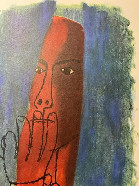 Ben Shahn "Untitled" Print. - Bild 2 aus 6