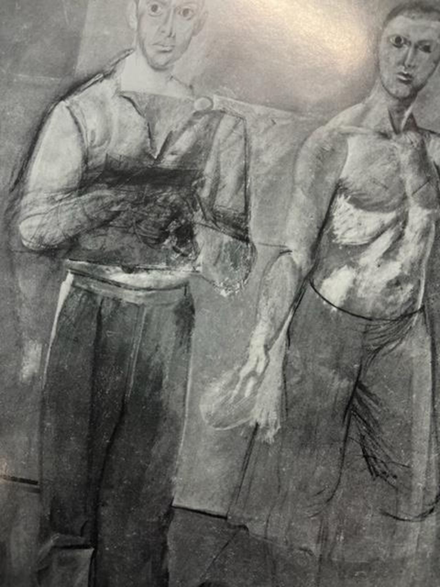 Willem de Kooning "Two Men Standing" Print. - Bild 6 aus 6