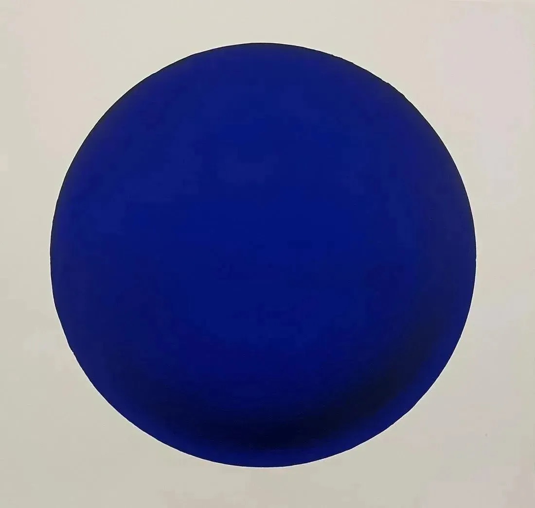 Yves Klein "Blue Circle" Serigraph