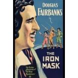 Douglas Fairbanks "The Iron Mask" Poster