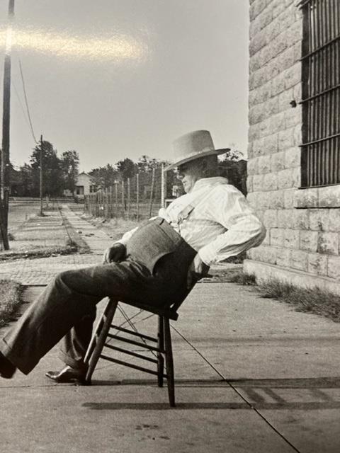 Dorothea Lange "The Sherrif of McAlester" Print. - Image 5 of 6