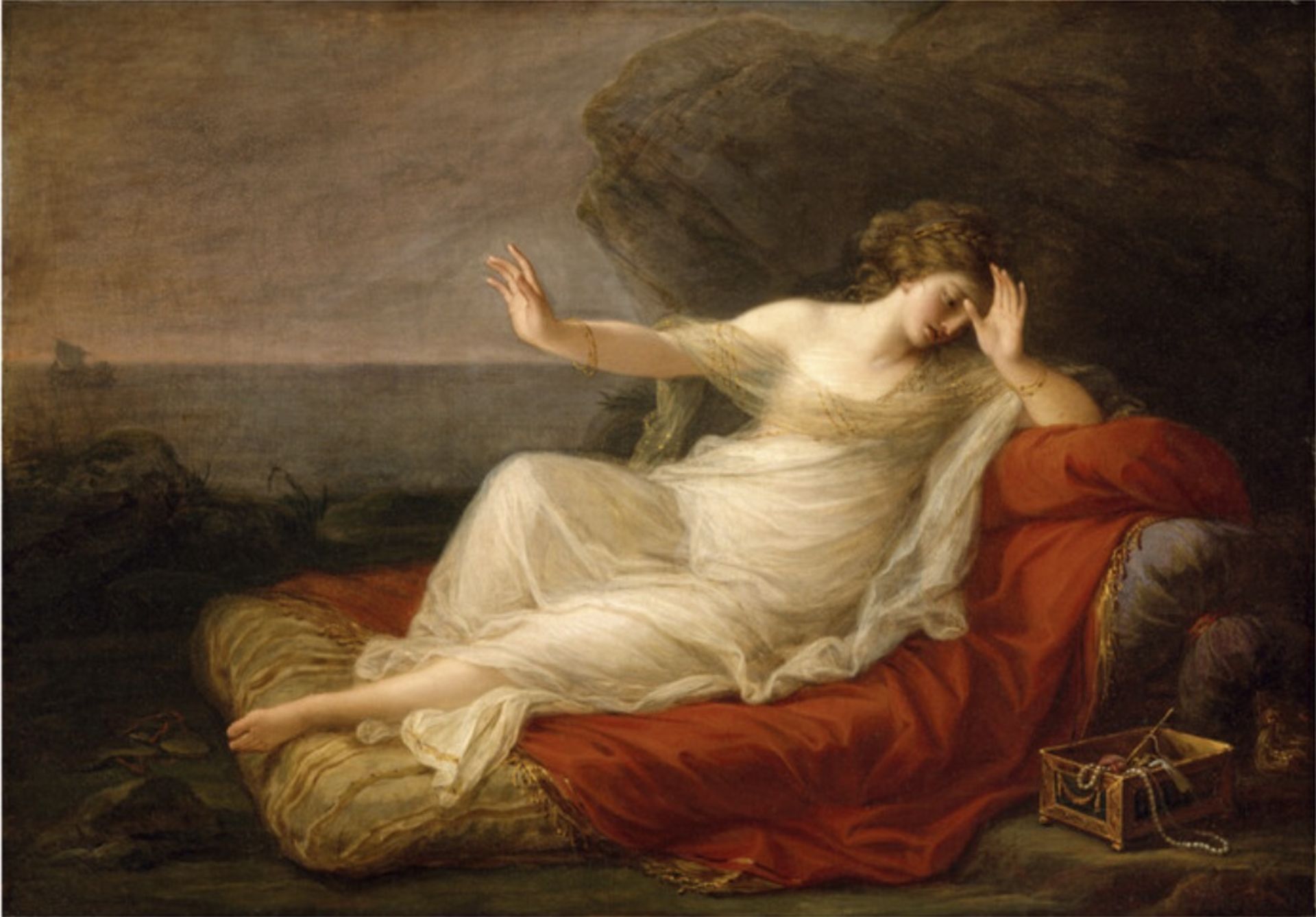 Angelica Kauffmann "Ariadne Abandoned by Theseus, 1774" Print