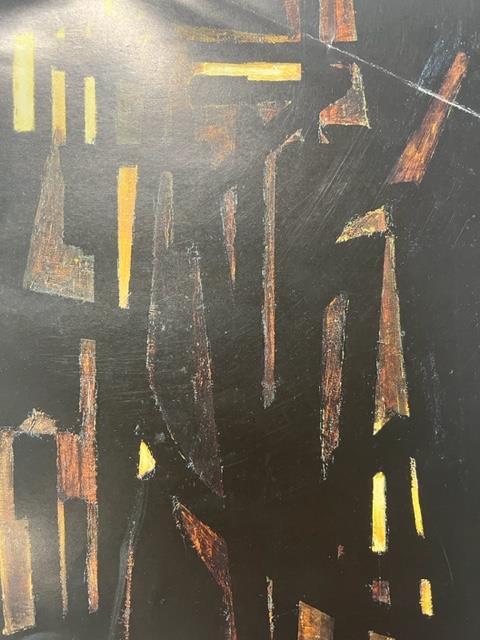 Pierre Soulages "Peinture" Print. - Image 2 of 6