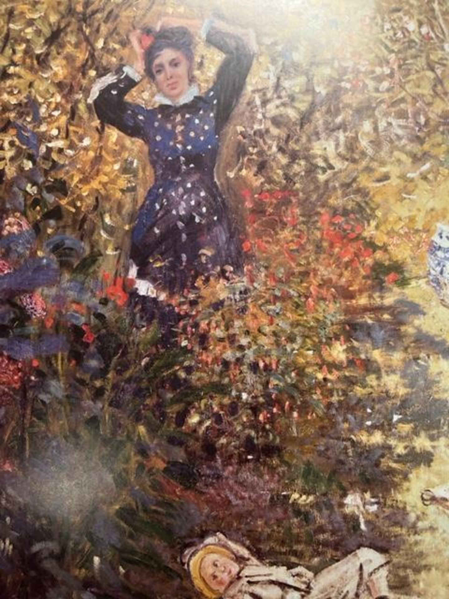 Claude Monet "Camille and Jean Monet" Print. - Bild 2 aus 6