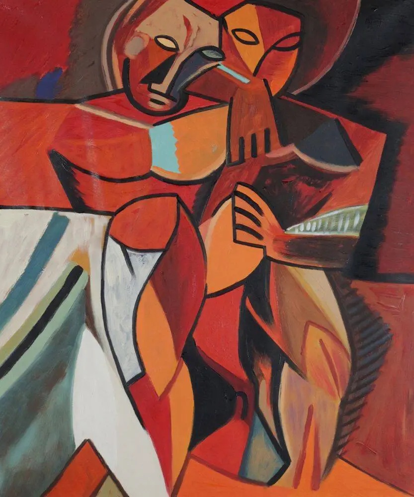 Pablo Picasso "Lamitie" Painting