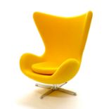 Arne Jacobsen Egg Chair Desk Display