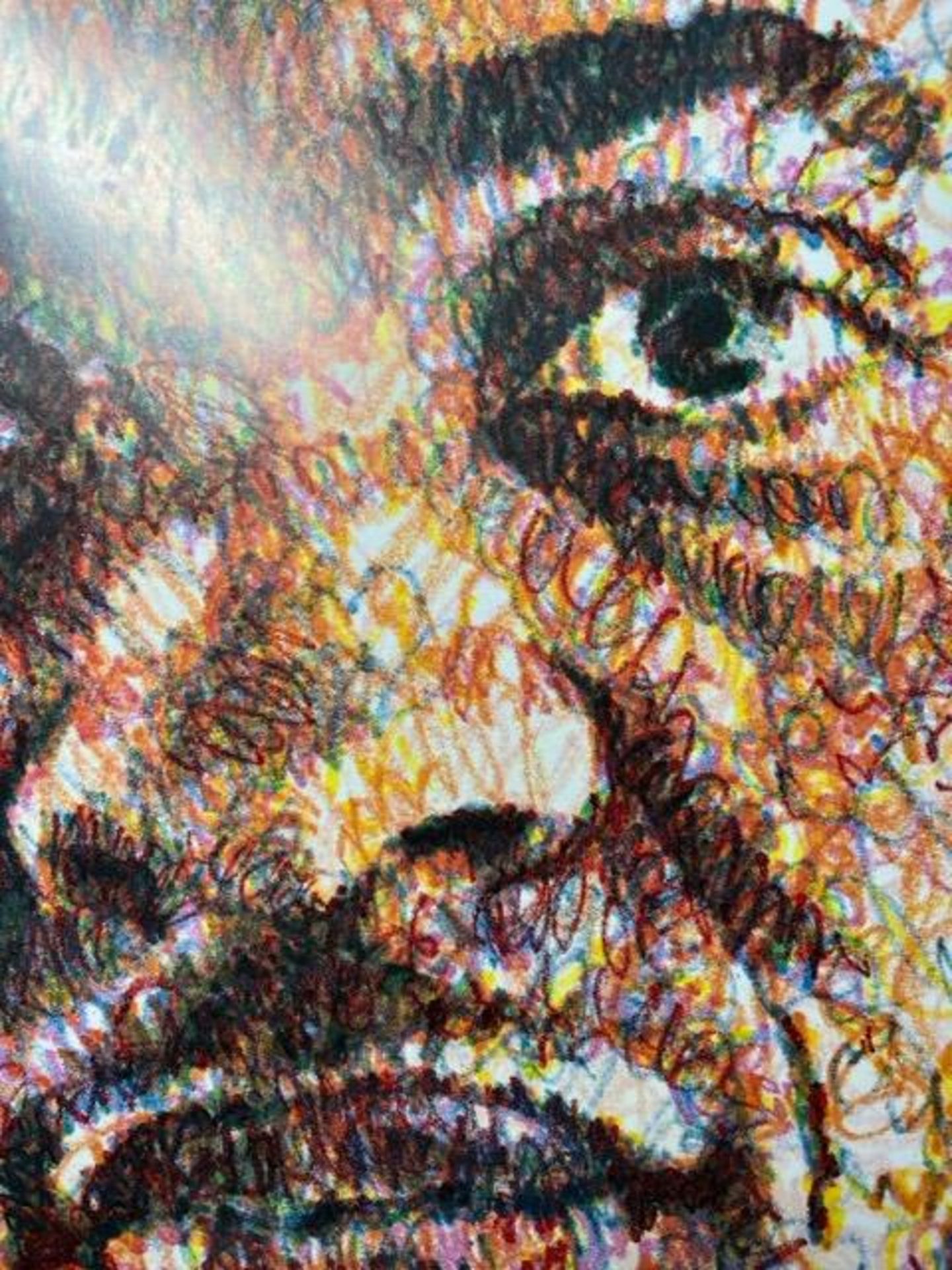 Chuck Close "Untitled" Print. - Image 2 of 6