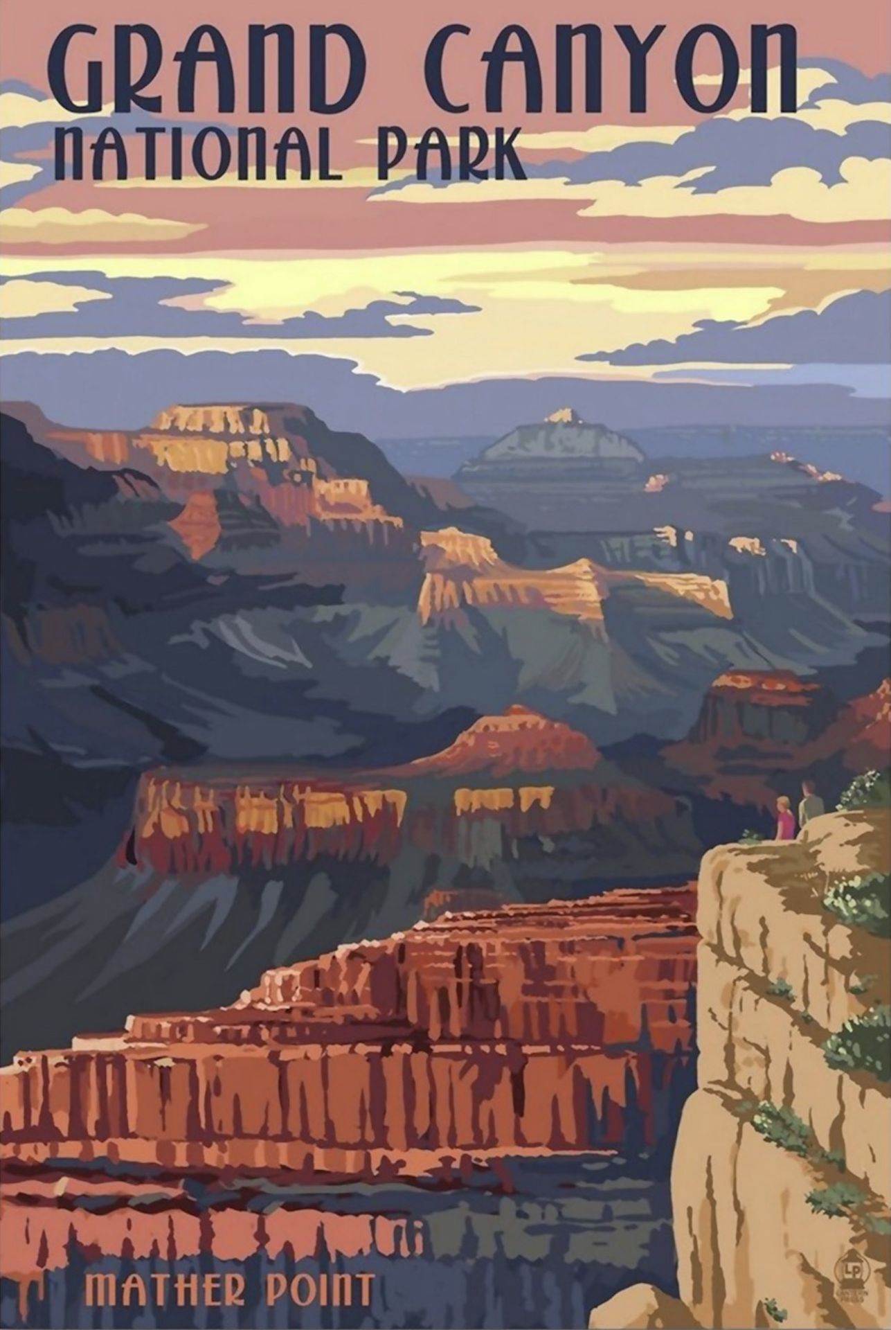 Grand Canyon, Arizona Travel Poster