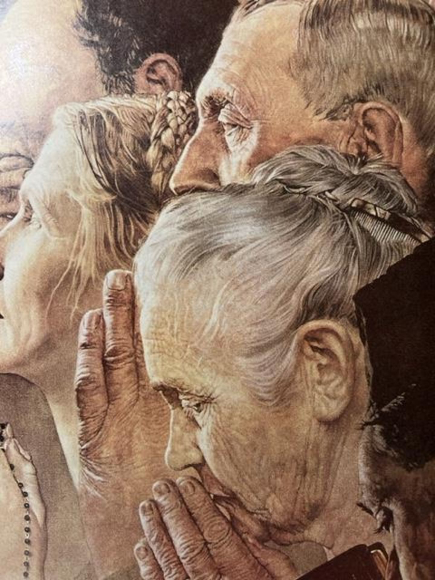 Norman Rockwell "Untitled" Print. - Image 4 of 6