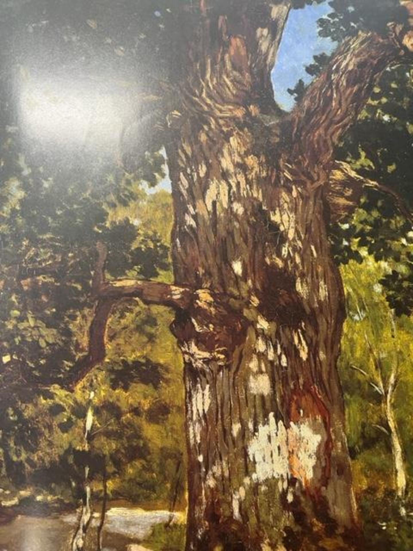 Claude Monet "The Boulder Oak" Print. - Image 3 of 6