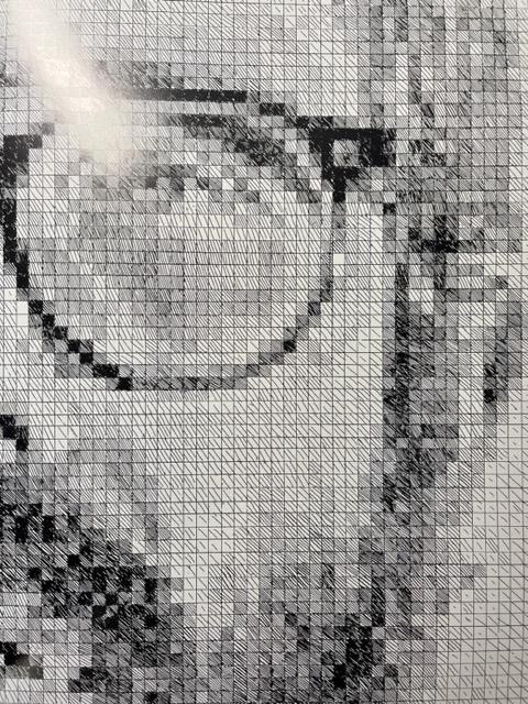 Chuck Close "Untitled" Print.