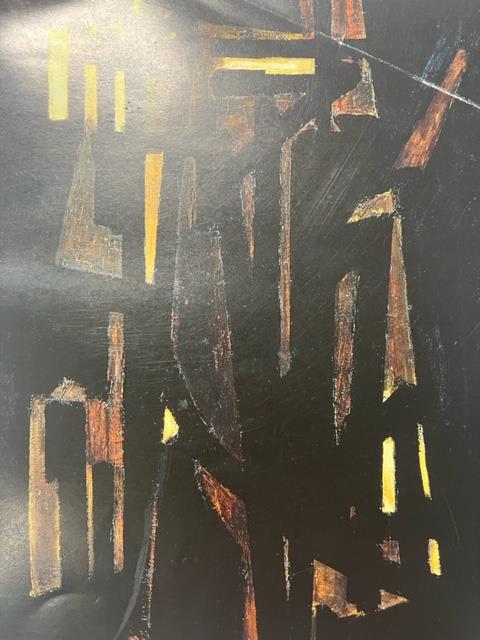 Pierre Soulages "Peinture" Print.