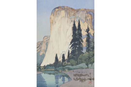 Hiroshi Yoshida "El Capitan, 1925" Print - Bild 1 aus 5