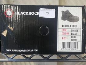 A new pair of Blackrock work boots size 6
