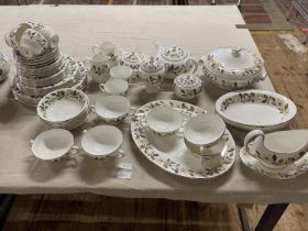 A large Wedgwood Beaconsfield dinner service, shipping unavailable