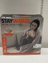 A extra large Stay Warm electric heated throw in working order