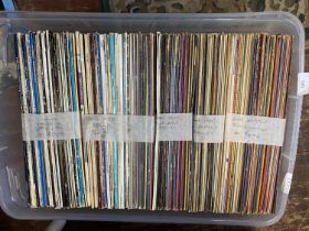 A job lot of mixed genre LP records (no shipping)