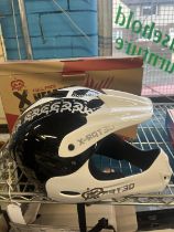 A new boxed full face X rated MTB helmet