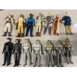 A selection of 1980 Star Wars figures