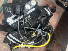 A selection of scuba diving equipment (untested)