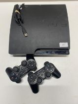 A PS3 console and controllers (untested)