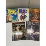 A selection of collectable adult fantasy magazines