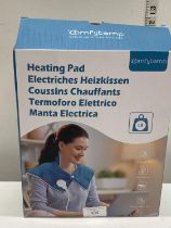 A boxed heating pad (untested)