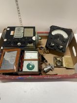 A selection of assorted vintage electronic equipment (untested)
