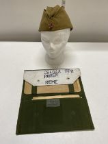 Two pieces of militaria including a Russian cap