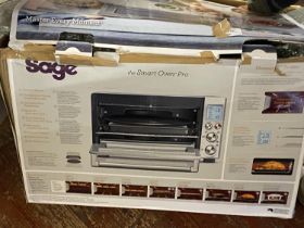 A boxed as new Sage smart oven pro (untested), shipping unavailable