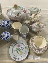 A selection of assorted Spode ceramics