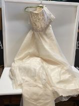 A wedding dress