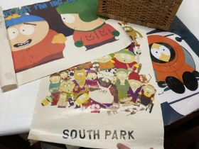 Three vintage South Park posters