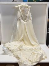 A wedding dress