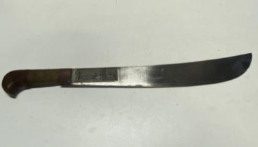 A Collins & co American machete (over 18's only). shipping unavailable.