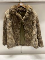 A Coney Fur jacket size 14