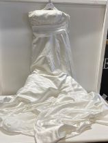 A wedding dress