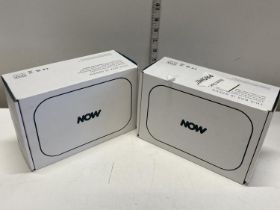 Two Now broadband boxes (untested)
