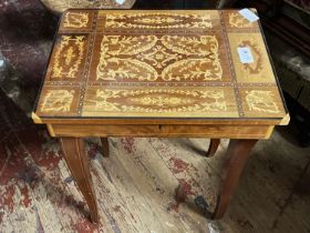 A Sorrento sewing box/table, shipping unavailable
