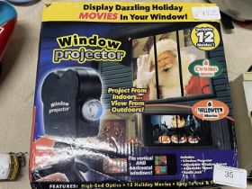 A boxed Window projector (untested)