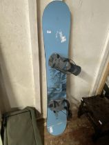 A Burton snowboard, shipping unavailable