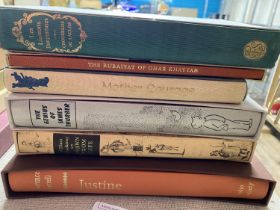 Six assorted Folio Society books