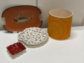 A selection of mid-century items