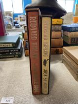 Two Rudyard Kipling Folio Society books